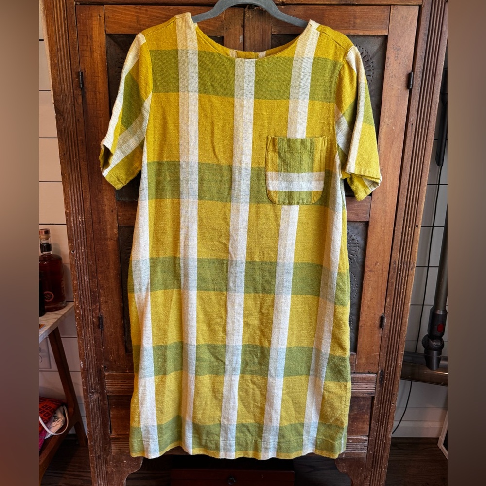 Ace & Jig Eddie Dress in Loden (shortened!)